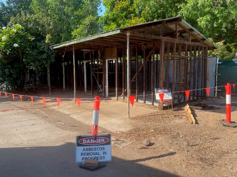 Hotel Kununurra B-Class Asbestos Removal