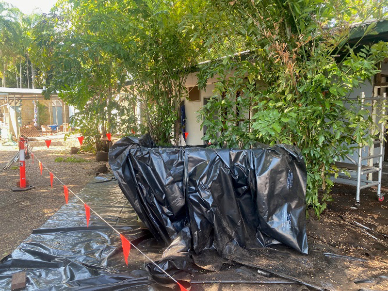 Hotel Kununurra B-Class Asbestos Removal