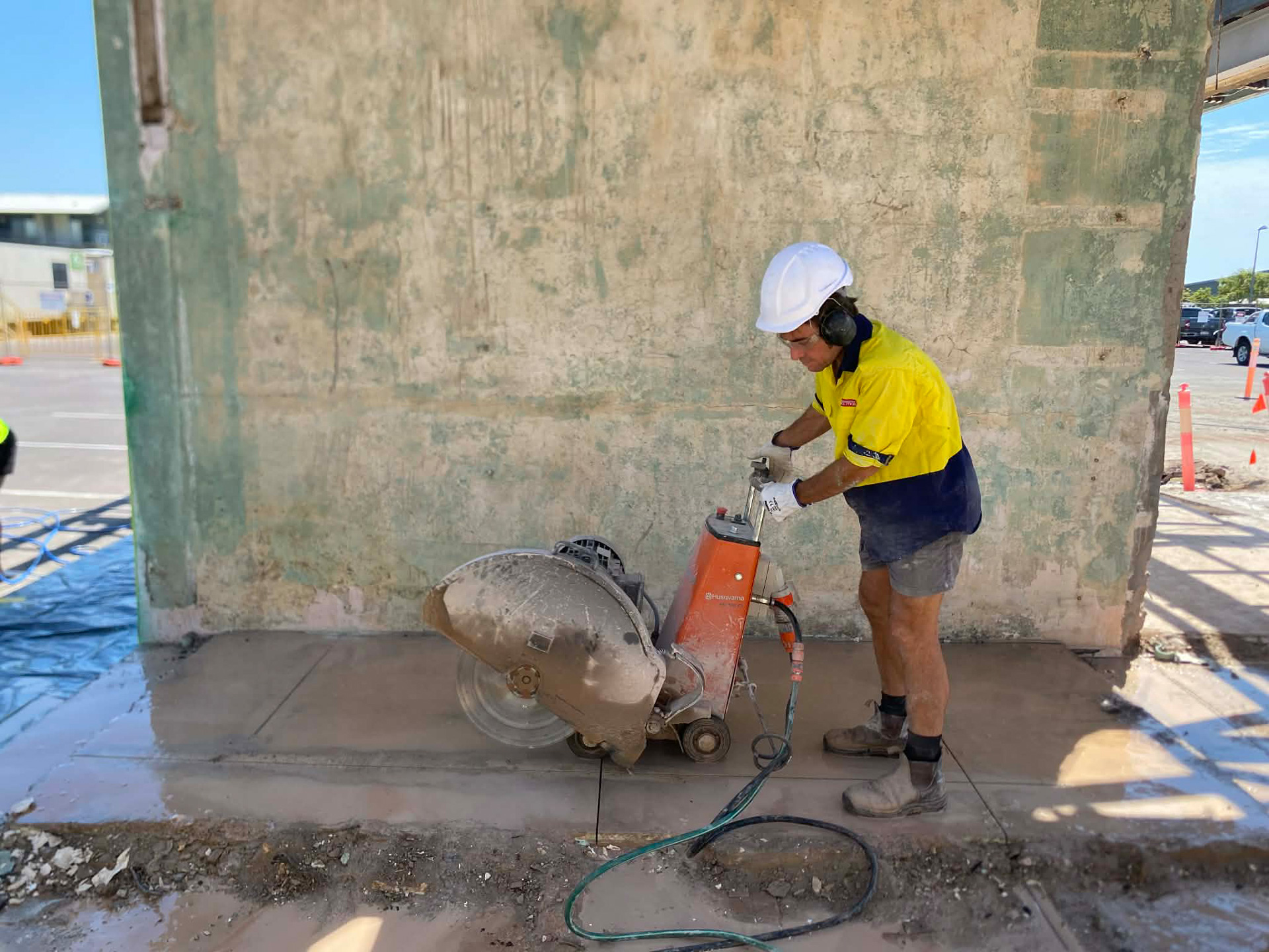 Concrete cutting